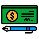 cheque icon