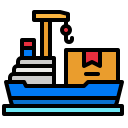 barco de carga icon