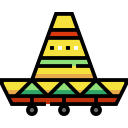 sombrero mexicano icon