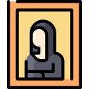 mona lisa icon