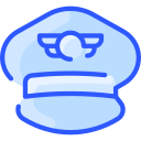 sombrero de piloto icon