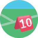 numero 10 icon