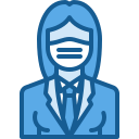 mujer de negocios icon