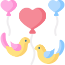 pájaros del amor icon