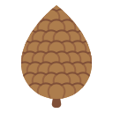 cono de pino icon