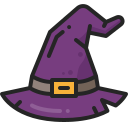 sombrero de bruja icon