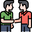 Partnership handshake 