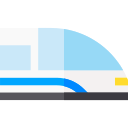 tren de alta velocidad icon