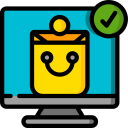 computadora de escritorio icon