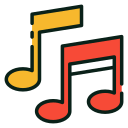 notas musicales icon