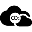 nube de co2 icon