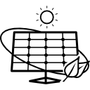 herramienta de panel solar ecológico 