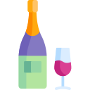 botella de vino icon