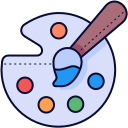 paleta de color icon