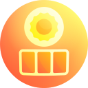 energía solar icon