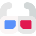 gafas 3d icon