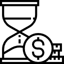 el tiempo es dinero icon