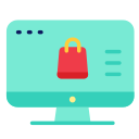 las compras en línea icon