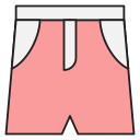 pantalones cortos icon