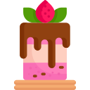 pastel de fresa icon