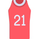 Basketball jersey icon