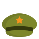 sombrero militar 