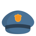 sombrero de policía 