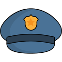 sombrero de policía 