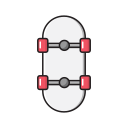 planche à roulette 