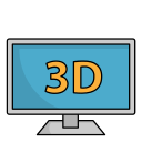 pelicula 3d icon