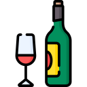 botella de vino 