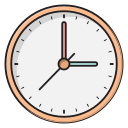 Wall clock icon