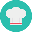 sombrero de cocinero icon