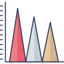 gráfico de líneas icon