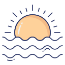 puesta de sol icon