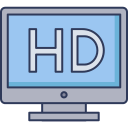 pantalla hd icon