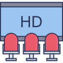 pantalla hd icon