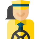 conductor de taxi icon