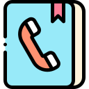 directorio telefónico icon