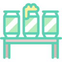 latas de cerveja 