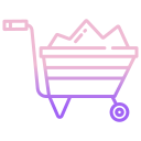 Wheelbarrow icon