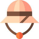 sombrero de explorador icon