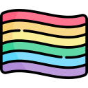 bandera arcoiris icon