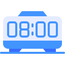 reloj digital icon