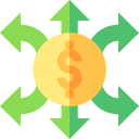 flujo de dinero icon