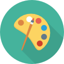 paleta de pintura icon