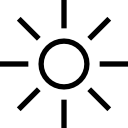 Brightness icon