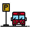 parada de autobús icon