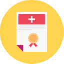 certificado médico icon