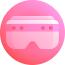 Óculos de realidade virtual 